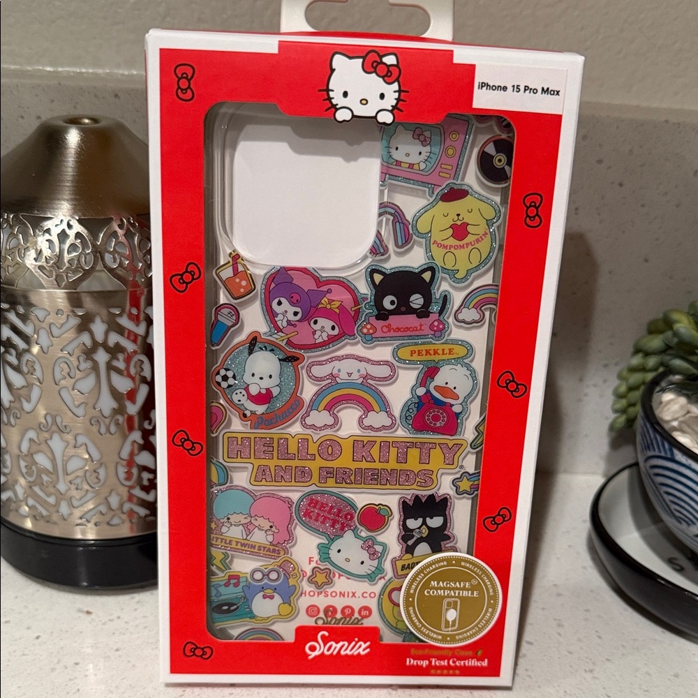 Sonix Hello Kitty and Friends iPhone 15 Pro Max Case - Red and Multicolor